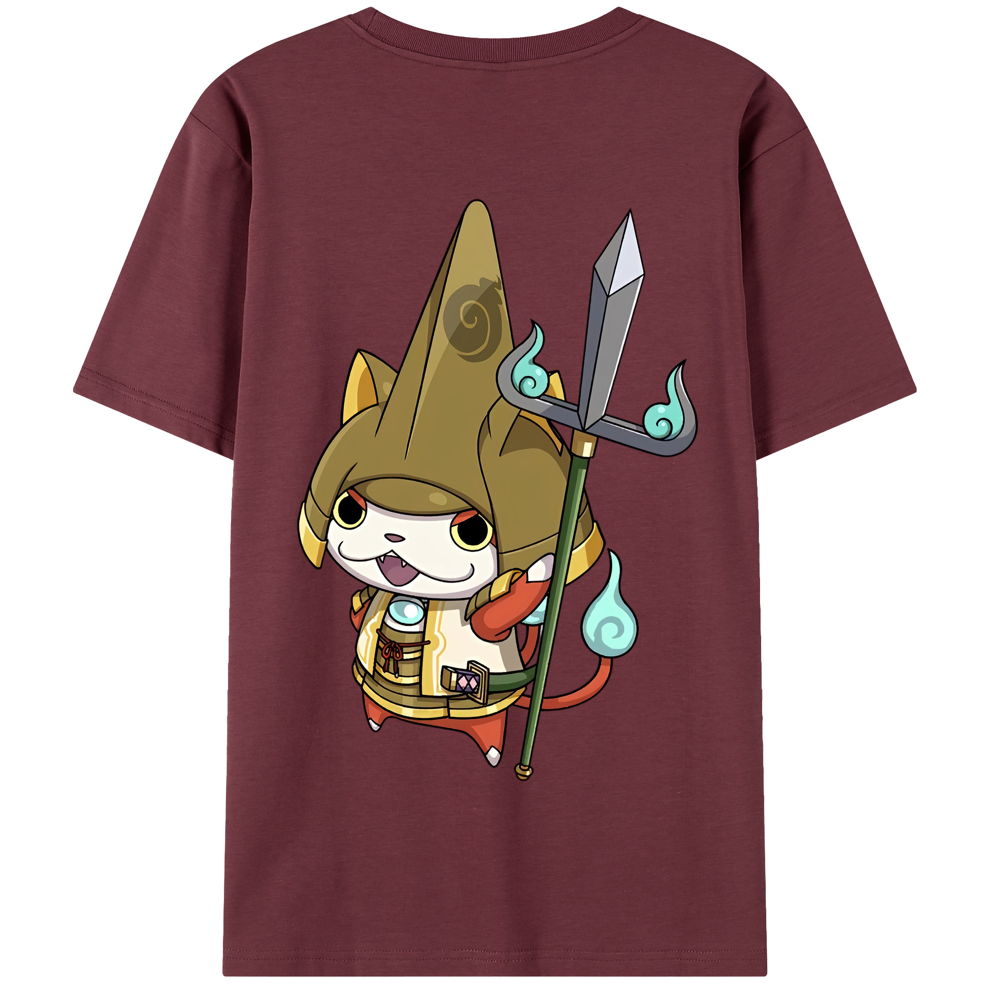 （画像用） 妖怪ウォッチ Yo-kai Watch 綿100％半袖Tシャツ（背面プリント）